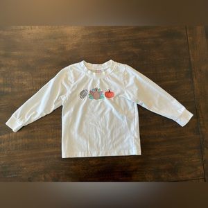 Toddler boy Cecil and Lou Thanksgiving long sleeve shirt
